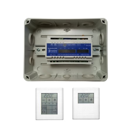 System de Régulation RADIOTACTIL 2 zones  (EUROCLIMA)